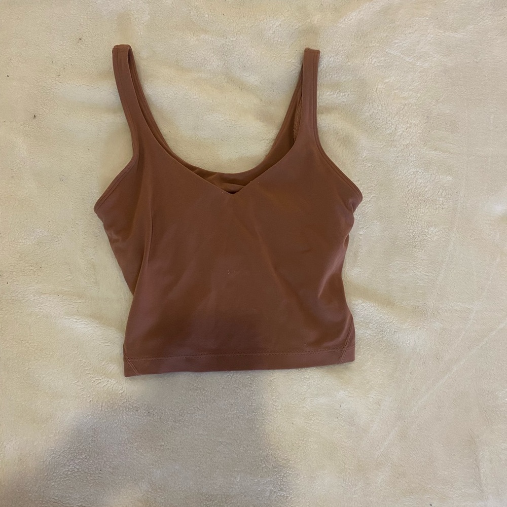 Lululemon align tank beige rose